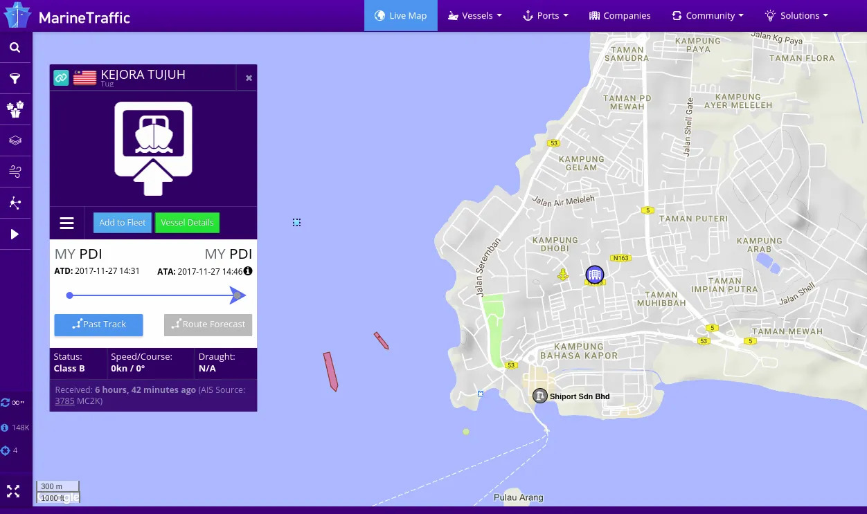 Marine Traffic