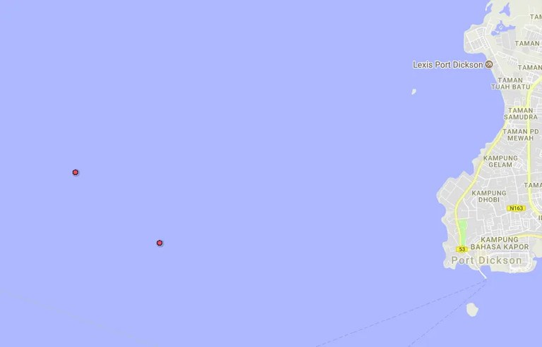 Google Fusion Location Map from Tables