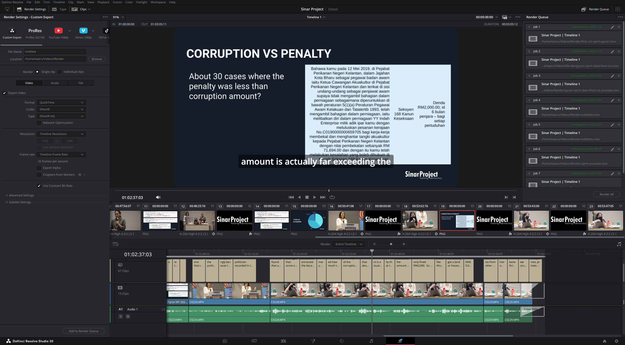 Davinci Resolve 20 on Linux with AMD Radeon 9070 XT OpenCL Screenshot From 2025-05-31 21-00-34.png