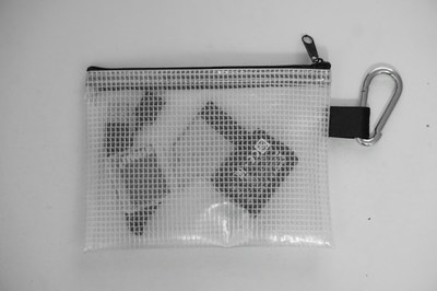 Transparent case with karabiner