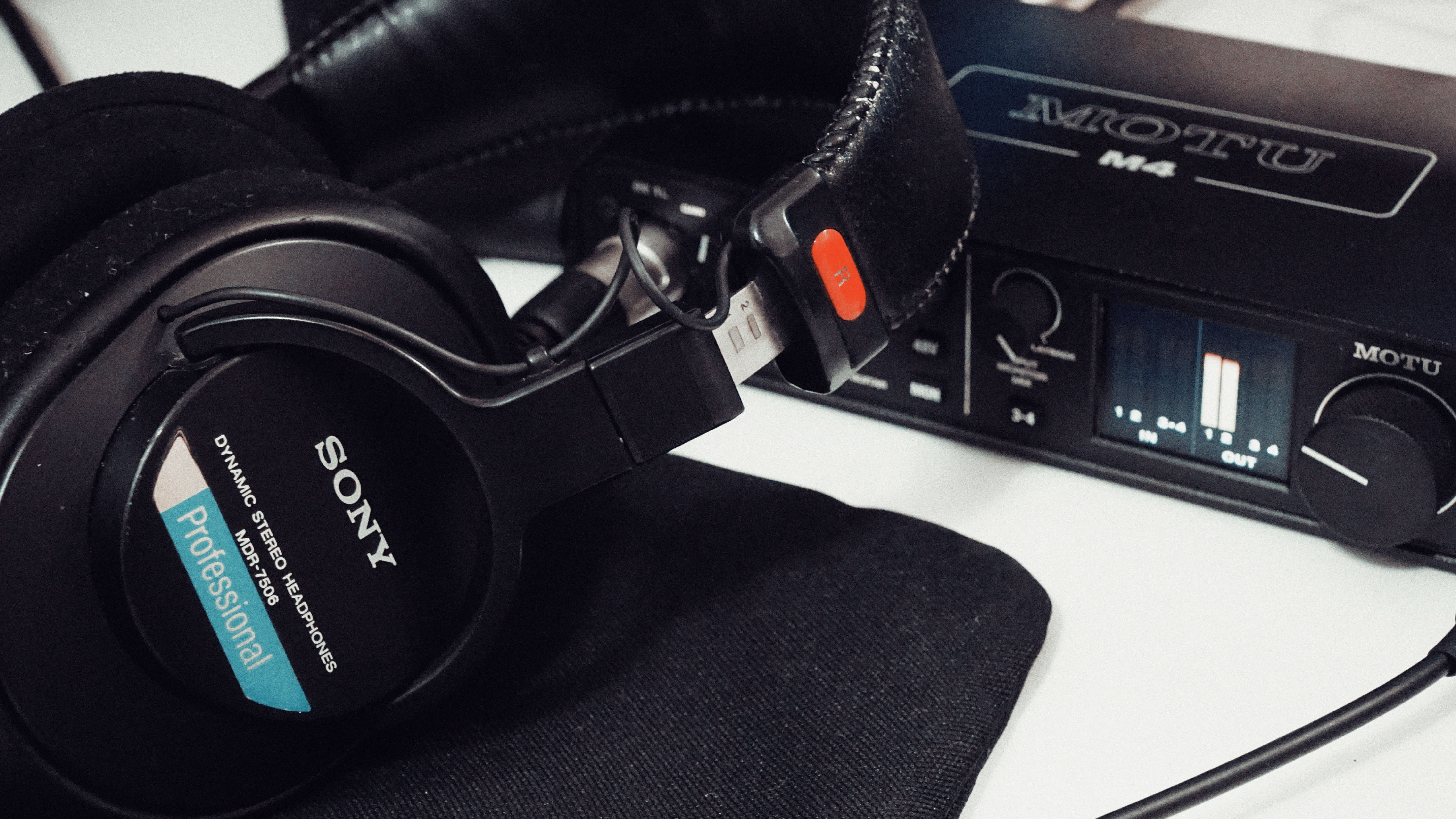 Headphones and Audio Interface