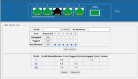 DMS-F106TS VLAN settings